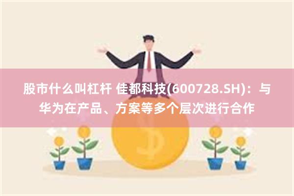 股市什么叫杠杆 佳都科技(600728.SH)：与华为在产品、方案等多个层次进行合作