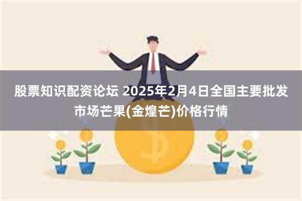 股票知识配资论坛 2025年2月4日全国主要批发市场芒果(金煌芒)价格行情